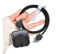 Wave Frame Cable Protector for Apple 20W Power Adapter, Love Heart Pattern Soft TPU Clear Data Cable Case Wire Saver Phone Charger Protector for iPhone 11 12 13 14 15 16 UK Power Adapter-Black