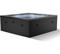 WAVE Garda Eco Foam Smart Hot Tub - Charcoal Black