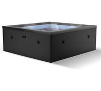 WAVE Garda Eco Foam Smart Hot Tub - Charcoal Black