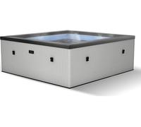 WAVE Garda Eco Foam Smart Hot Tub - Graphite Grey
