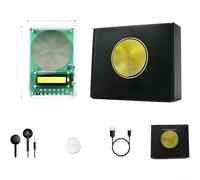 Wave Generator, 0.1Hz-30KHz Adjustable Frequency Pure Sine Wave Output Signal Device with USB and DC Power Options for Laboratory and Industrial Testing(Gold plating)