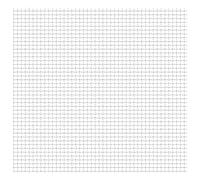 Wave Grid Stainless Steel 1.4301 V2A, 100 x 85 cm, 21 x 21 mm Mesh Width, 2.5 mm Wire Thickness, Robust Privacy Screen for Fence, Animal Hutch, Repairs