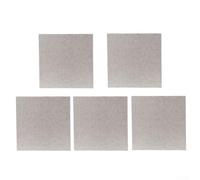 Wave Guide Mica Cover Sheet for Microwave Ovens, 11x11cm Insulation for Cooking Efficiency (5 PCS)