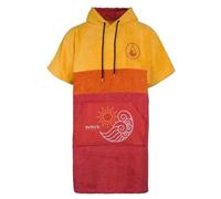 WAVE HAWAII Paia Bath Poncho for Men and Women, Size L 170-200 cm, 95% Cotton 5% Recycled Polyester, Terry Towelling Poncho Towel, High Water Absorption, Changing Aid for Beach, Adults