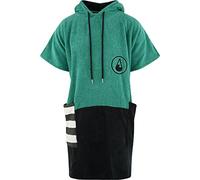 WAVE HAWAII Poncho Surf Poncho for Body Sizes from 160-190 cm Changing Aid for Swimming Beach Surfing Bath Towel with Bath Poncho Shower Poncho for Women Men Adults, Faro, M/L