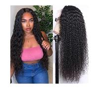Wave Lace Front Wigs 13x6 Transparent Water Wave Lace Front Wig Remy Human Hair Lace Wig Peruvian Curly Human Hair Lace Wigs for Women 13x4 Lace Frontal Wig Natural Synthetic Hair Wigs(13x6 Lace Wig,2