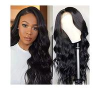 Wave Lace Front Wigs Brazilian Lace Front Human Hair Wigs for Women 360 Hd Transparent Lace Wig 10-30 Inch 13x4 Body Wave Lace Front Wig Remy Human Hair Lace Wigs Natural Synthetic Hair Wigs(360 Lace