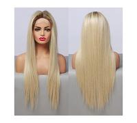 Wave Lace Front Wigs Long Straight Lace Front Wig for Women 26 inch High Temperature Fiber Synthetic Lace Wigs with Baby Hair Heat Resistant Transparent Lace Wigs Natural Synthetic Hair Wigs
