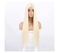 Wave Lace Front Wigs Synthetic Wig Long Straight Wig for Women Orange Cosplay Wigs for Women Heat Resistant Natural Hair Grey Blonde Hair Natural Synthetic Hair Wigs(WL9352-613)