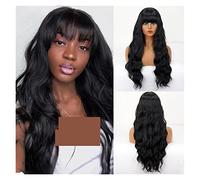 Wave Lace Front Wigs Temperature Fiber for Black White Women Afro Cosplay Party Daily Natural Synthetic Hair Wigs(01)