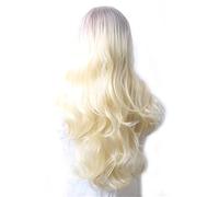 Wave Lace Front Wigs Wavy Hair Synthetic Wig Long Blue Cosplay Wigs for Women Colored Red Pink Blonde Purple Brown Green Black Burgundy Natural Synthetic Hair Wigs(P16/613)