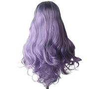 Wave Lace Front Wigs Wavy Hair Synthetic Wig Long Blue Cosplay Wigs for Women Colored Red Pink Blonde Purple Brown Green Black Burgundy Natural Synthetic Hair Wigs(8)