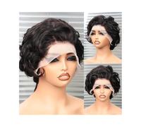 Wave Lace Front Wigs Wigs Human Hair 13x4 Short Lace Front Wig Transparent Frontal Wig Wave Wig Natural Synthetic Hair Wigs