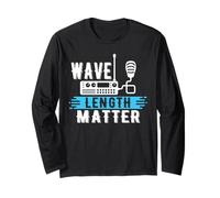 Wave Length Matter Shortwave Radio Ham Transmitter Long Sleeve T-Shirt