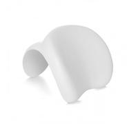 WAVE Luxury Foam Hot Tub Head Rest, Comfortable Quick-Dry Spa Pillow for Neck & Head Support, Fits Inflatable Hot Tubs & Spas, Light Grey, 1 Pack
