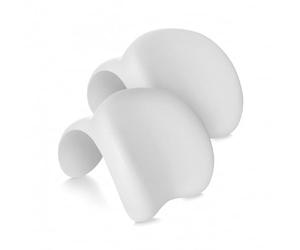 Wave Luxury Foam Hot Tub Head Rest | The Ultimate Spa Accessory for Convenience & Comfort (Light Grey, 2 Pack)