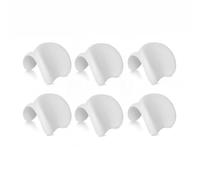 Wave Luxury Foam Hot Tub Head Rest | The Ultimate Spa Accessory for Convenience & Comfort (Light Grey, 6 Pack)