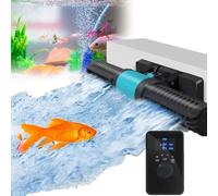 Wave Maker for Aquariums, 25W Magnetic Pump with LED Display Controller, Adjustable Cross Flow for Freshwater and Marine Reef Aquariums