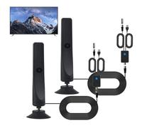 Wave Max TV Antenna 2025, Wave Max Antenna, TV Antennas 2025, Indoor Antennas for Smart TVs, Supports 4k,1080p for Local (2 Pcs)