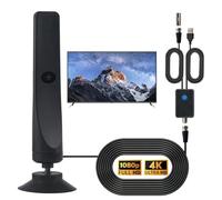 Wave Max TV Antenna 2025, Wave Max Antenna, TV Antennas 2025, Indoor Antennas for Smart TVs, Supports 4k,1080p for Local (1 Pc)