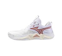 Mizuno Wave Momentum Elite W White/Rose Elegance/Lava Falls Women’s Indoor Footwear EUR 41