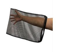 Wave Point X-Large Filter Media Bags, Black Extra Coarse Net 3.5mm Hole, Aquarium Mesh Bags with Plastic Zipper, Bags for Bio Balls, Ammonia Remover 17.8" by 13.5" (6 pc)
