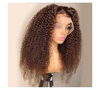 Wave Red Curly Lace Front Hair Wigs Water Synthetic Frontal Wig Plucked Daily Wig 26Inch 180 Density Grey Wigs For Women (Onecolor 22 Inch)