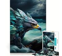 Wave Rider Falcon Jigsaw for Teenagers1000 Pieces Mind Boost Game Firm Fit Secure Assembly Bonding Activity for Loved Ones (50x75cm)
