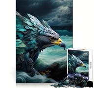 Wave Rider Falcon Jigsaw Puzzles 1000 Pieces Think Training Quiet Recreation Defined Edges Heartfelt Gift (38x52cm)
