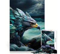 Wave Rider Falcon Jigsaw Puzzles for Teenagers 1000 Focus Ability Relaxed Leisure Interlock Well Best Gift (38x26cm)