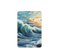 Wave Sailboat Seagull Pattern Car Air Fresheners 4 Pcs Rectangle Hanging Aromatherapy Tablets Scented Fresheners For Bedroom Bathroom