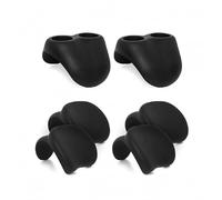 WAVE Spa Hot Tub Comfort Bundle, 4 Foam Head Rests & 2 Floating Drinks Holders, Spa Comfort Accessory Set for Inflatable Hot Tubs, Black