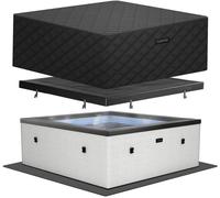 Wave Spas Wave Garda Energy-Efficient Hot Tub Bundle | 4 Person in White Wave Spas White 4 Person