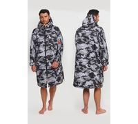 Wave Spas Long Sleeve Changing Robe | Camo in Grey | Size: Medium Wave Spas Grey M