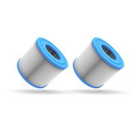 Wave Spas Replacement Hot Tub Filters - Cartridge/Non-Threaded - 2 Pack in White Wave Spas White