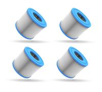 Wave Spas Replacement Hot Tub Filters - Cartridge/Non-Threaded - 4 Pack in White Wave Spas White