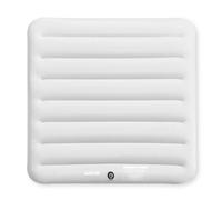 Wave Spas Wave 4-Person Square Thermal Hot Tub Cover, Energy-Saving Insulated Spa Lid - White