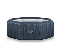 Wave Spas Wave Aegean, 6-Person Inflatable Hot Tub, Integrated Heater, Navy