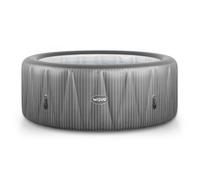 Wave Spas Wave Atlantic 6-Person Inflatable Hot Tub With Integrated Heater in Mid Grey | Size: 6 Person Wave Spas Mid Grey 6 Person