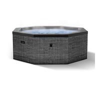 WAVE Como Eco Foam Smart Hot Tub - Flint Grey