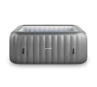 Wave Spas Wave Pacific 6-Person Inflatable Hot Tub With Integrated Heater in Mid Grey | Size: 6 Person Wave Spas Mid Grey 6 Person