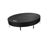 Wave Spas Wave Premium All-Weather Hot Tub Cover | Tahoe | Energy-Saving Thermal Spa Lid in Black Wave Spas Black