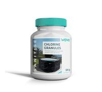 Wave Spas Wave Spa Chlorine Granules 5kg in White Wave Spas White