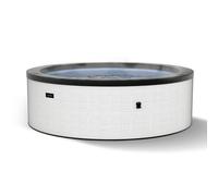 Wave Spas Wave Tahoe 6-Person Foam Hot Tub with Integrated Heater & 90 Jets in Off-White Wave Spas Off-White