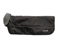 Wave Spas Wave Weatherproof Fleece-Lined Dog Drying Robe, Quick-Dry Pet Coat - Large