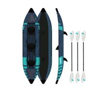 Wave Sups Roamer | Inflatable Kayak | PU-Stitch | 2-3 Seater in Navy | Size: 2 Wave Sups Navy 2