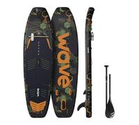 Wave Sups Wave Recon 3.0 Inflatable Stand-Up Paddle Board (10'4") in Dark Green Wave Sups Dark Green