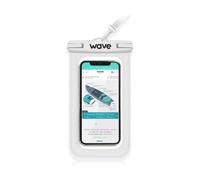 Wave Sups Wave Waterproof Phone Cover for Paddle Boards & Kayaks in White Wave Sups White