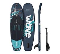 Wave The Surf 3.0 SUP Inflatable Paddleboard 8.6ft - 8.6ft | 260x75x10cm (102x29.5x4") - Navy