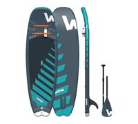 Wave Wildcat Surf SUP Inflatable Paddleboard 8'6ft Navy, Blue